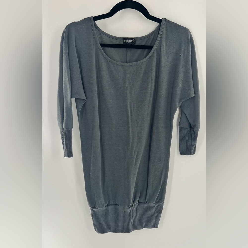 4 for $25 grey sweater dress by Tempted S